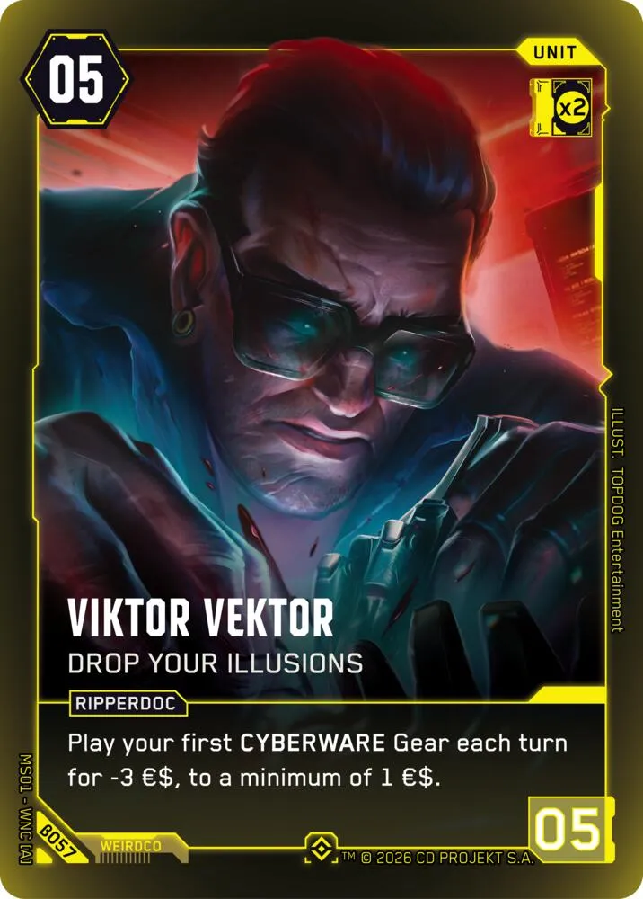 Viktor Vektor - Drop Your Illusions — Welcome to Night City - Beta — Cyberpunk
