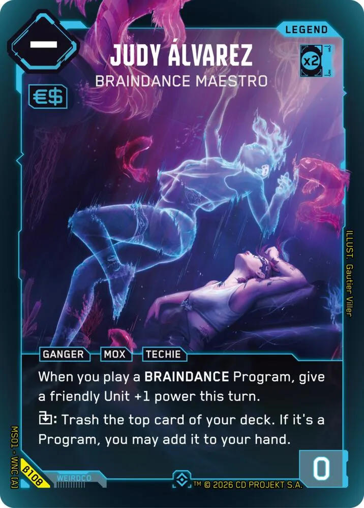 Judy Alvarez - Braindance Maestro — Welcome to Night City - Beta — Cyberpunk
