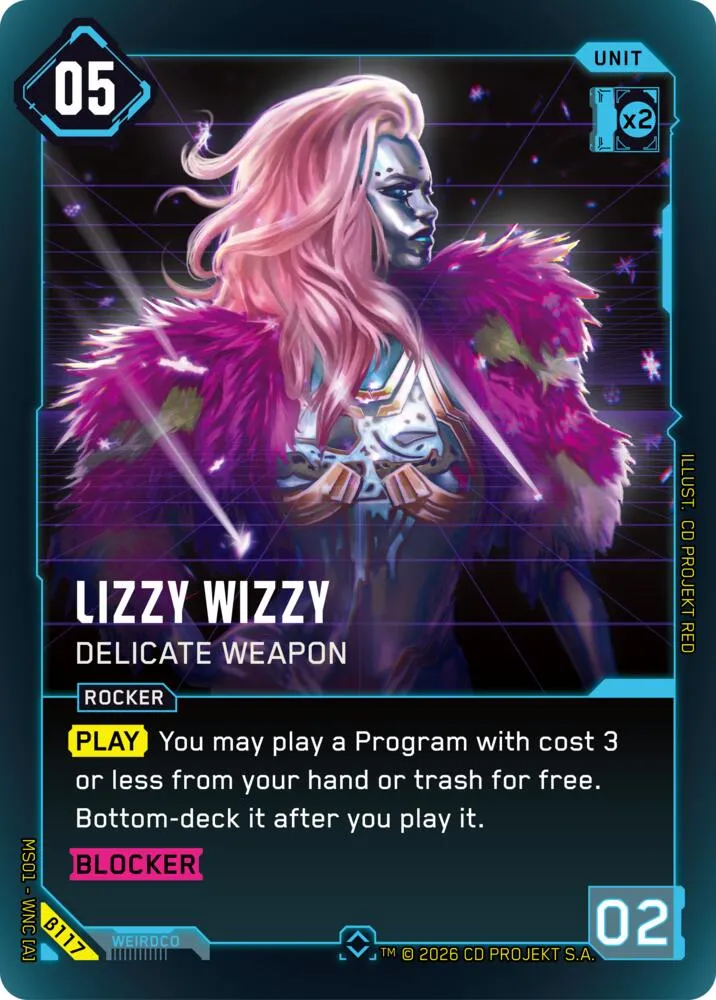Lizzy Wizzy - Delicate Weapon — Welcome to Night City - Beta — Cyberpunk