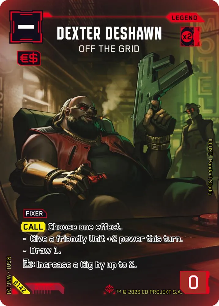 Dexter DeShawn - Off the Grid — Welcome to Night City - Beta — Cyberpunk