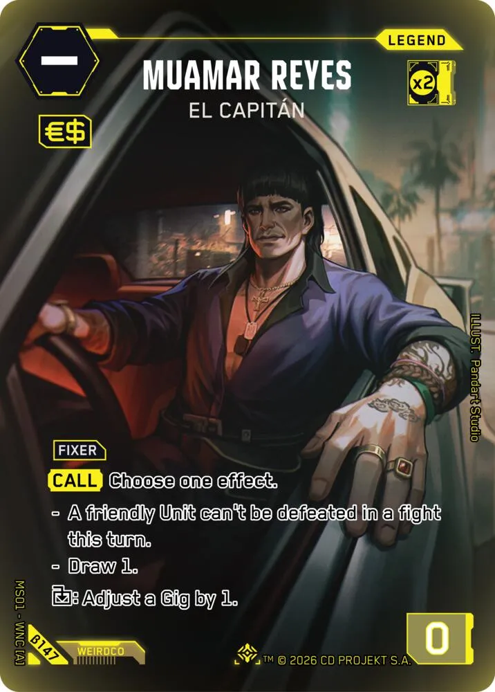 Muamar Reyes - El Capitan — Welcome to Night City - Beta — Cyberpunk