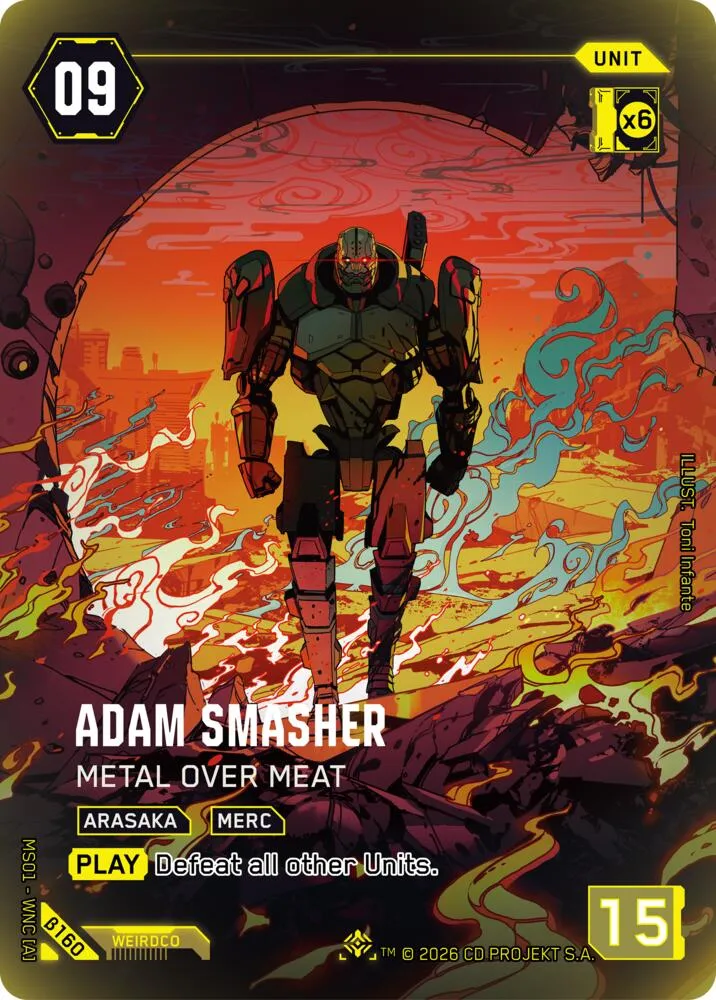 Adam Smasher - Metal Over Meat — Welcome to Night City - Beta — Cyberpunk