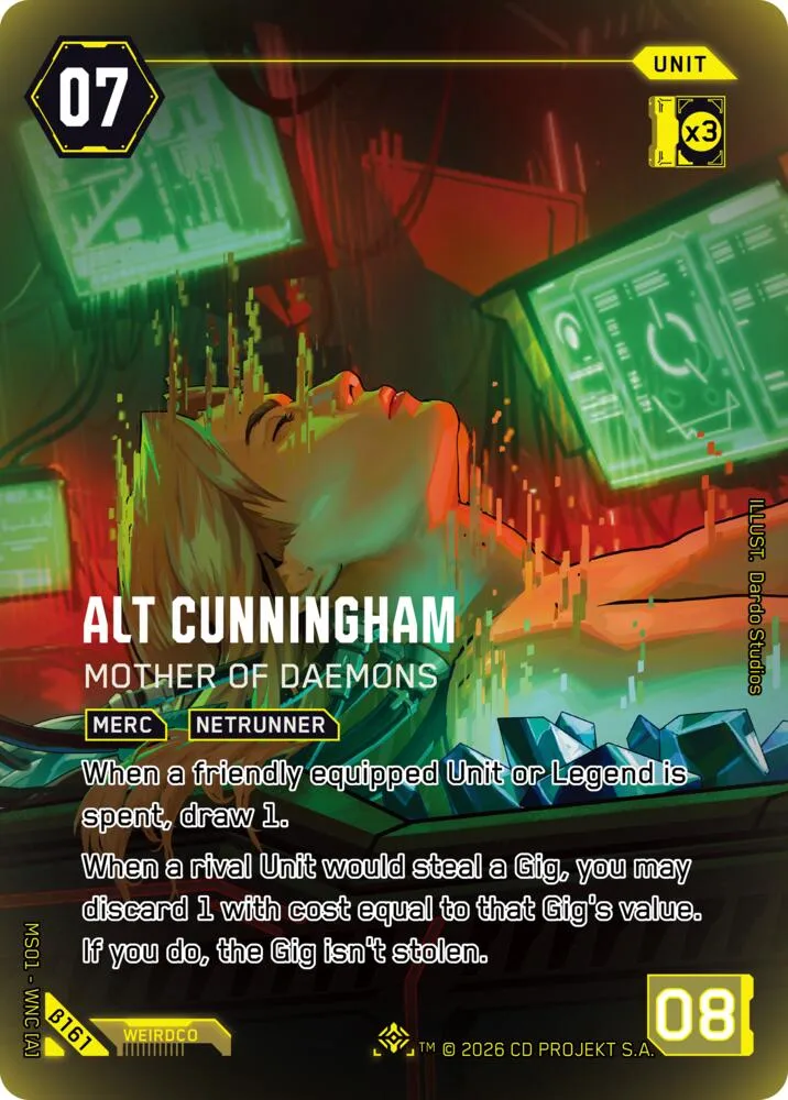 Alt Cunningham - Mother of Daemons — Welcome to Night City - Beta — Cyberpunk