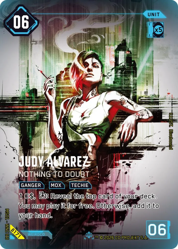 Judy Alvarez - Nothing to Doubt — Welcome to Night City - Beta — Cyberpunk