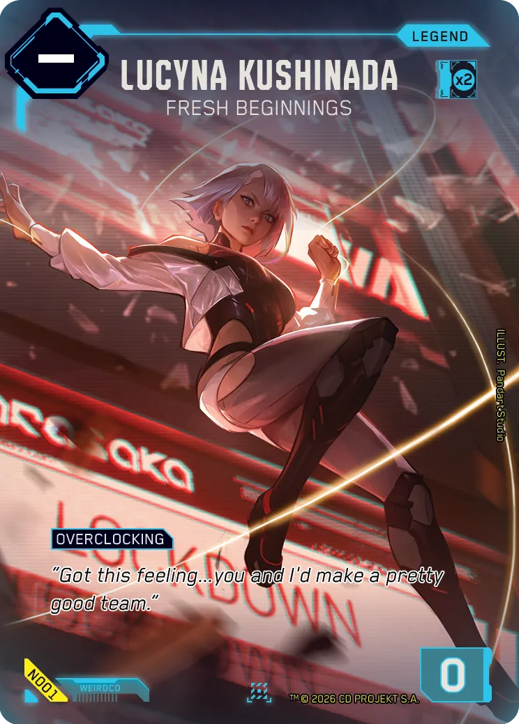 Lucyna Kushinada — Promo Set — Cyberpunk TCG