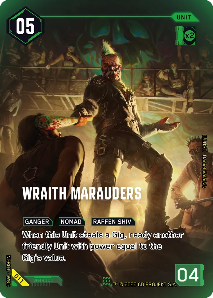 Wraith Marauders — Night City Brawl Season 1 — Cyberpunk