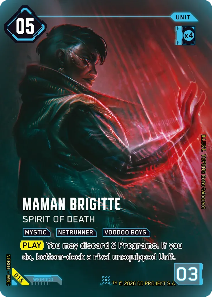 Maman Brigitte - Spirit of Death — Night City Brawl Season 1 — Cyberpunk