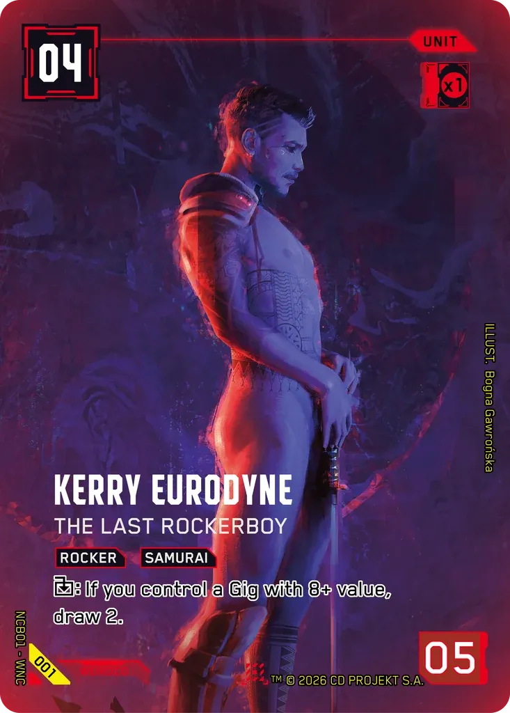 Kerry Eurodyne - The Last Rockerboy — Night City Brawl Season 1 — Cyberpunk