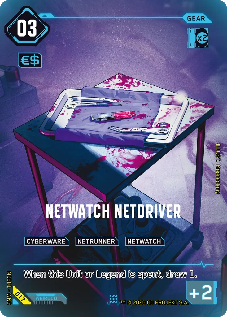 NetWatch Netdriver — Night City Brawl Season 1 — Cyberpunk
