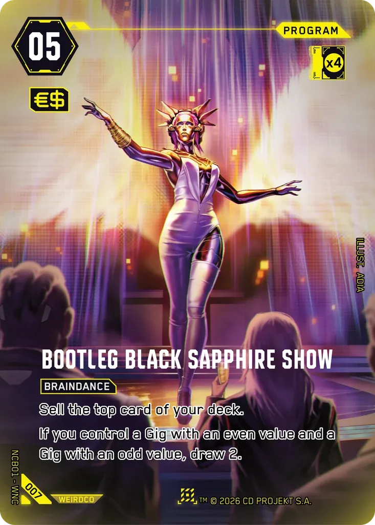 Bootleg Black Sapphire Show — Night City Brawl Season 1 — Cyberpunk
