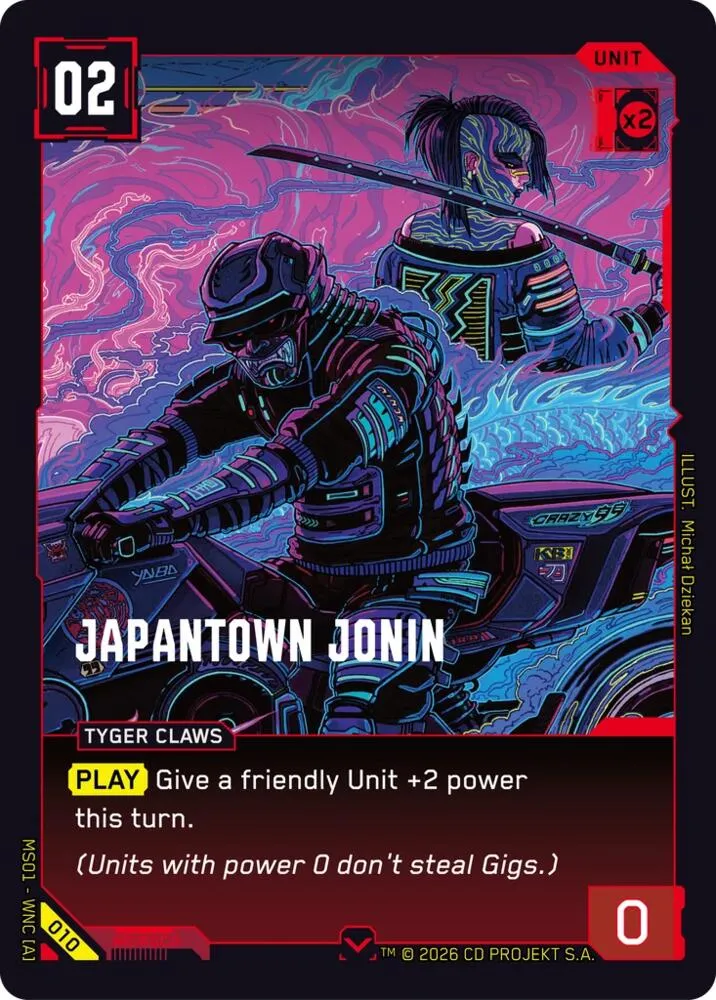 Japantown Jonin — Welcome to Night City - Retail — Cyberpunk