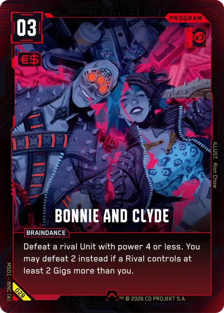 Bonnie and Clyde — Welcome to Night City - Retail — Cyberpunk