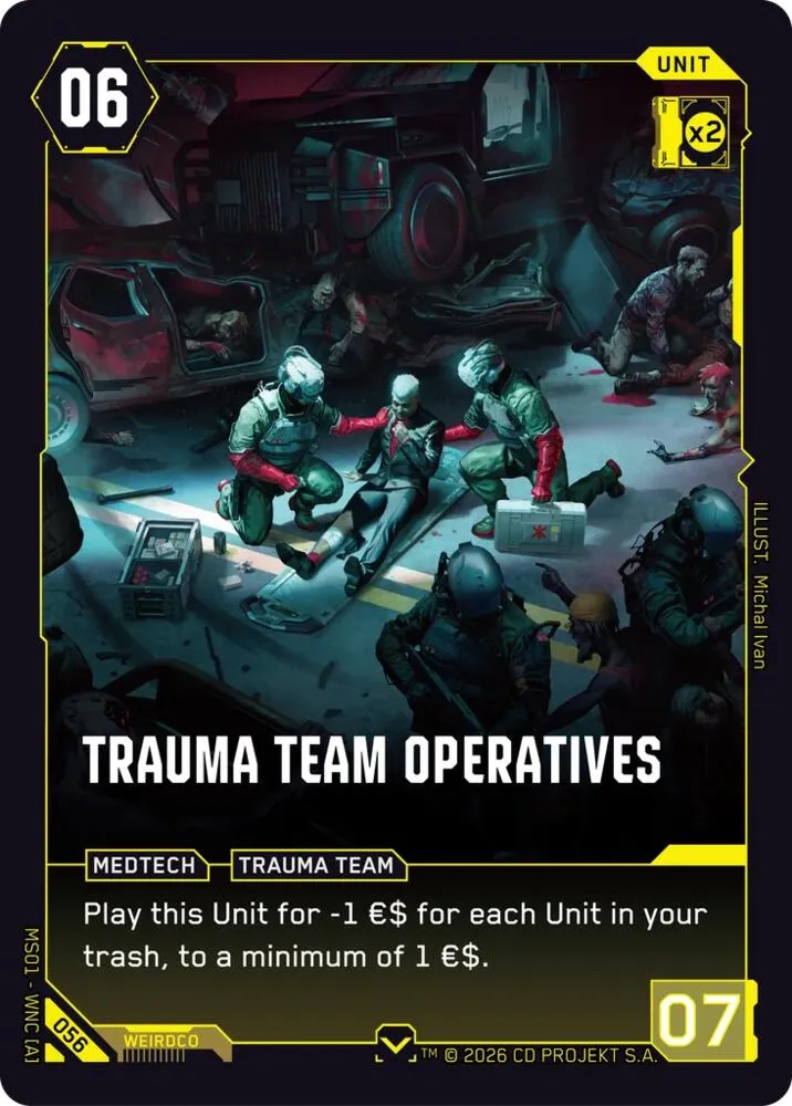 Trauma Team Operatives — Welcome to Night City - Retail — Cyberpunk