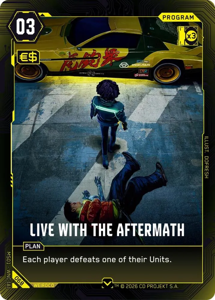 Live with the Aftermath — Welcome to Night City - Retail — Cyberpunk