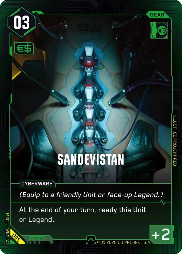 Sandevistan — Welcome to Night City - Retail — Cyberpunk