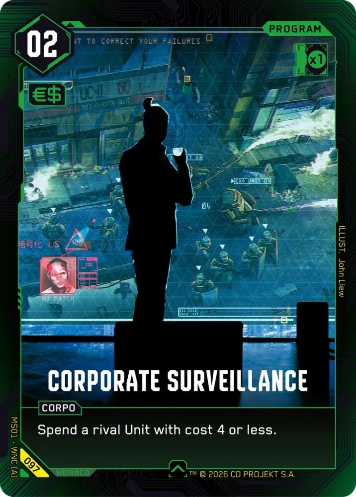 Corporate Surveillance — Welcome to Night City - Retail — Cyberpunk