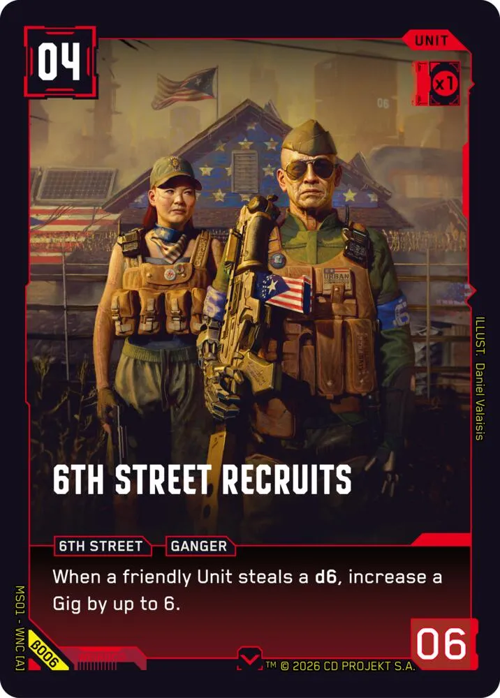 6th Street Recruits — Welcome to Night City - Beta — Cyberpunk