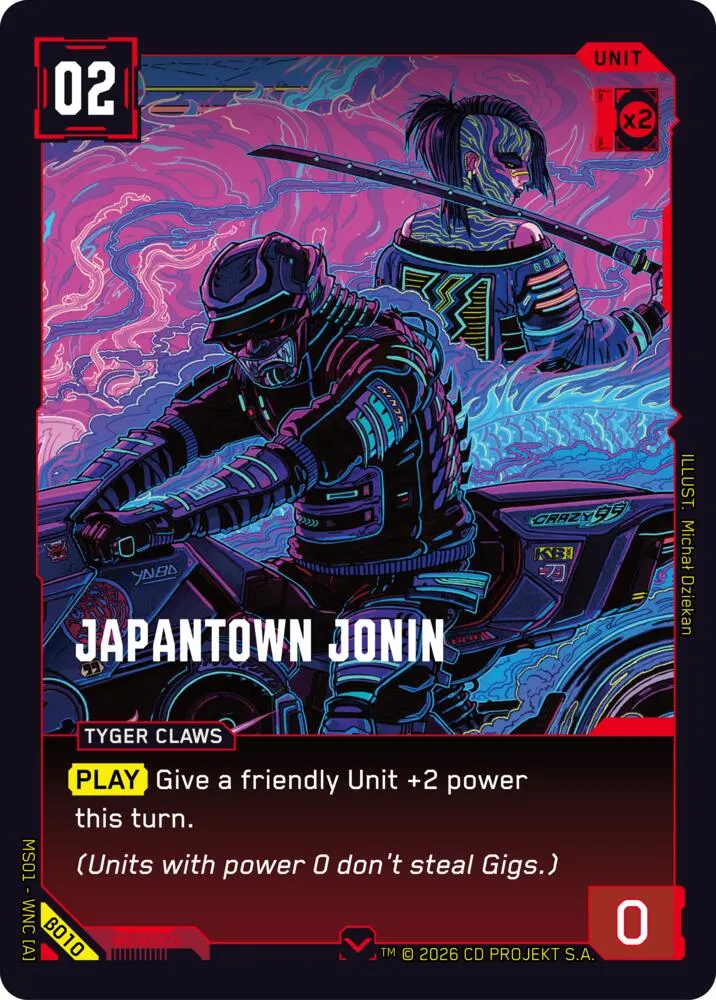 Japantown Jonin — Welcome to Night City - Beta — Cyberpunk