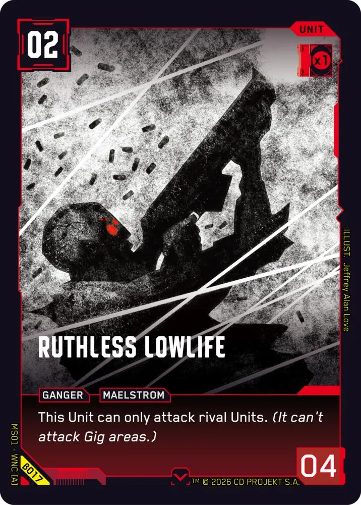 Ruthless Lowlife — Welcome to Night City - Beta — Cyberpunk