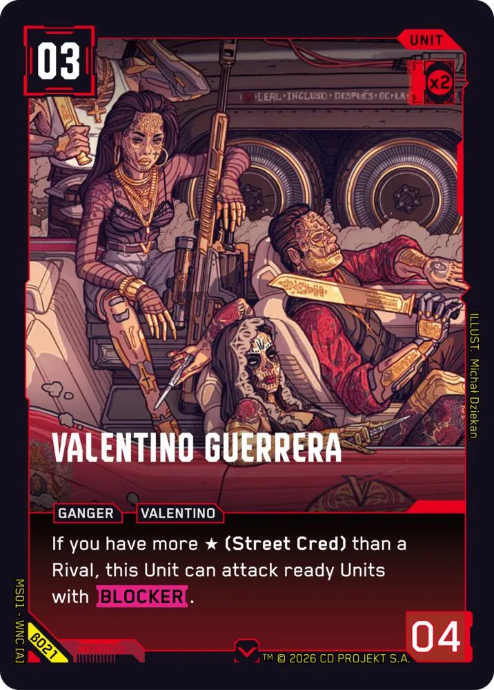 Valentino Guerrera — Welcome to Night City - Beta — Cyberpunk