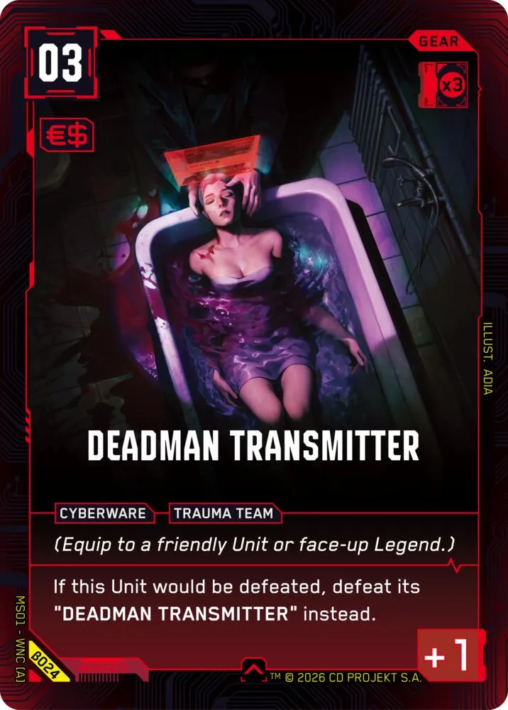 Deadman Transmitter — Welcome to Night City - Beta — Cyberpunk