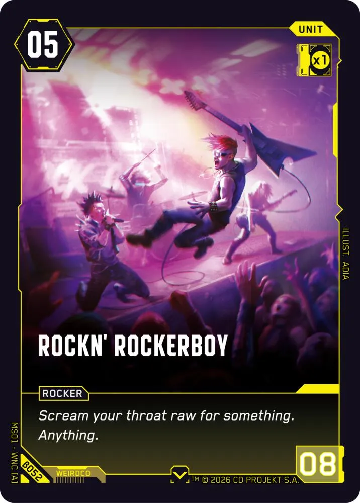 Rockn' Rockerboy — Welcome to Night City - Beta — Cyberpunk