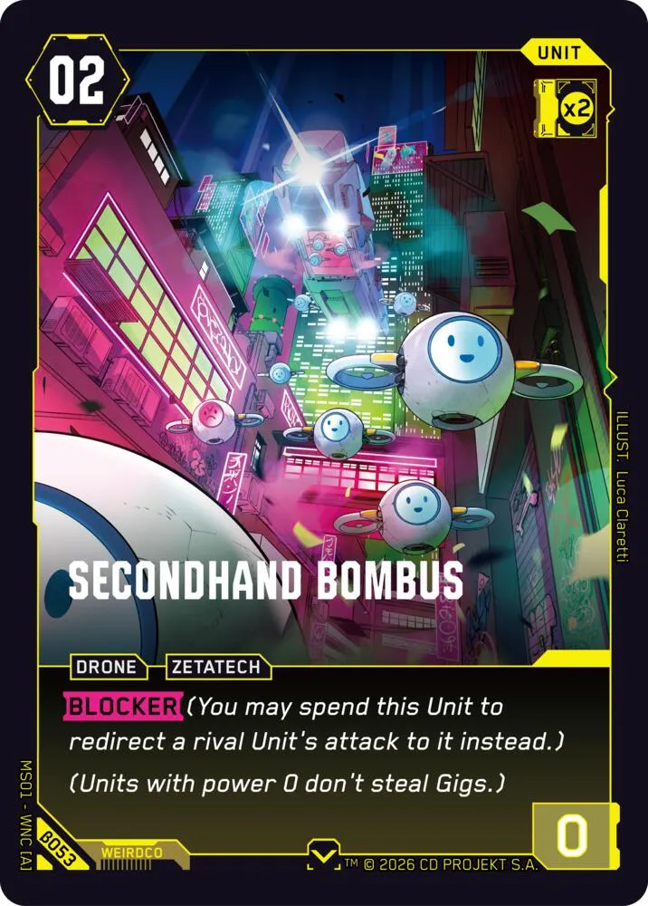 Secondhand Bombus — Welcome to Night City - Beta — Cyberpunk