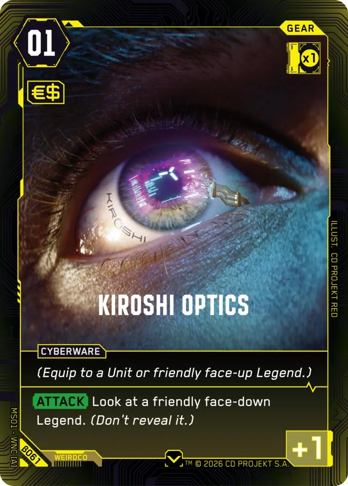 Kiroshi Optics — Welcome to Night City - Beta — Cyberpunk