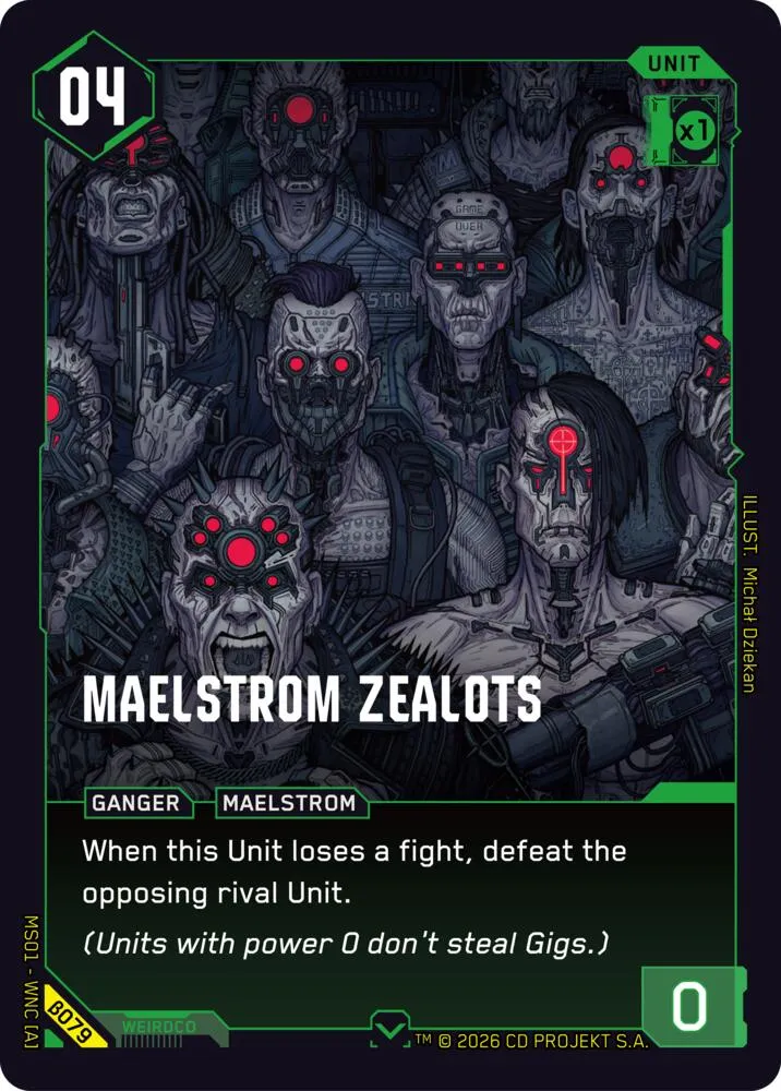 Maelstrom Zealots — Welcome to Night City - Beta — Cyberpunk