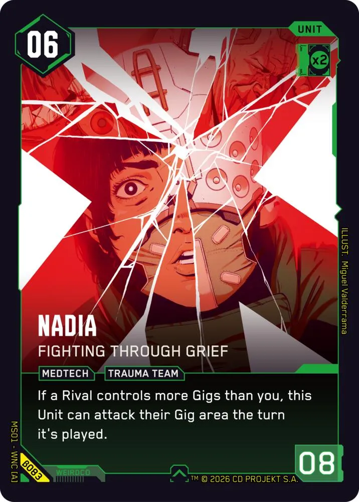 Nadia - Fighting Through Grief — Welcome to Night City - Beta — Cyberpunk