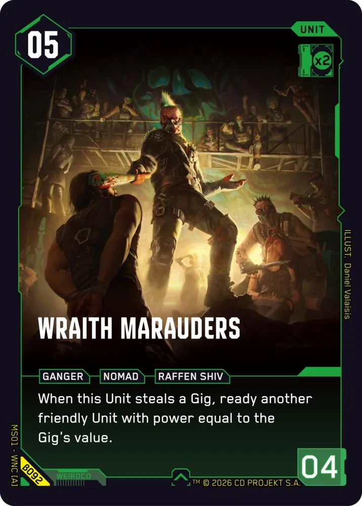 Wraith Marauders — Welcome to Night City - Beta — Cyberpunk