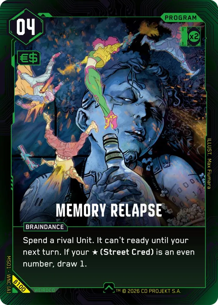Memory Relapse — Welcome to Night City - Beta — Cyberpunk
