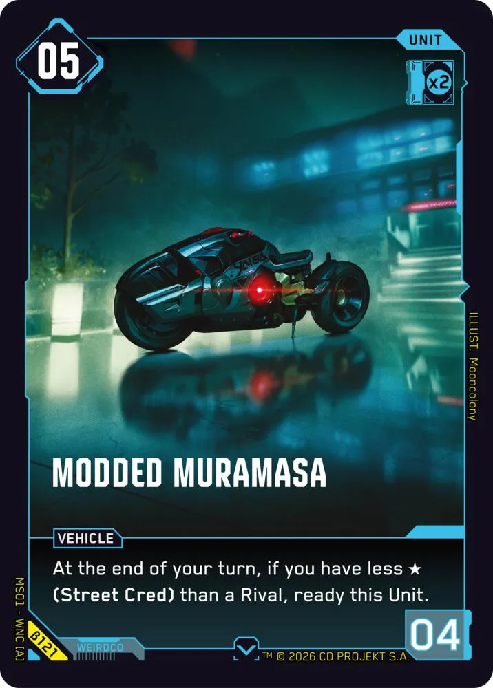 Modded Muramasa — Welcome to Night City - Beta — Cyberpunk