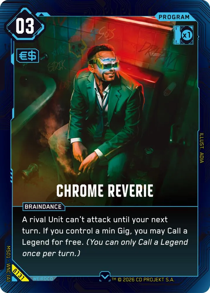 Chrome Reverie — Welcome to Night City - Beta — Cyberpunk TCG
