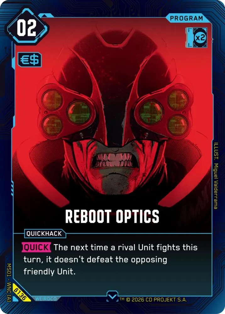 Reboot Optics — Welcome to Night City - Beta — Cyberpunk