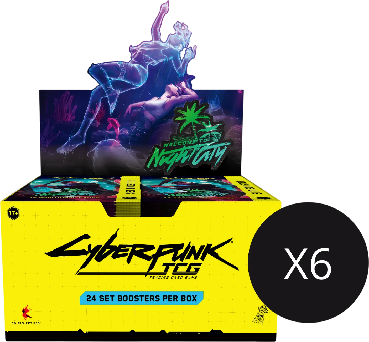 Case de displays Welcome to Night City - Retail — Welcome to Night City - Retail — Cyberpunk