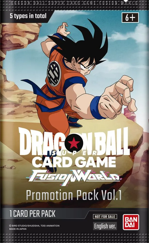 Promotion Pack Vol.1 — Fusion World Promotion Cards and Packs — Dragon Ball Super: Fusion World