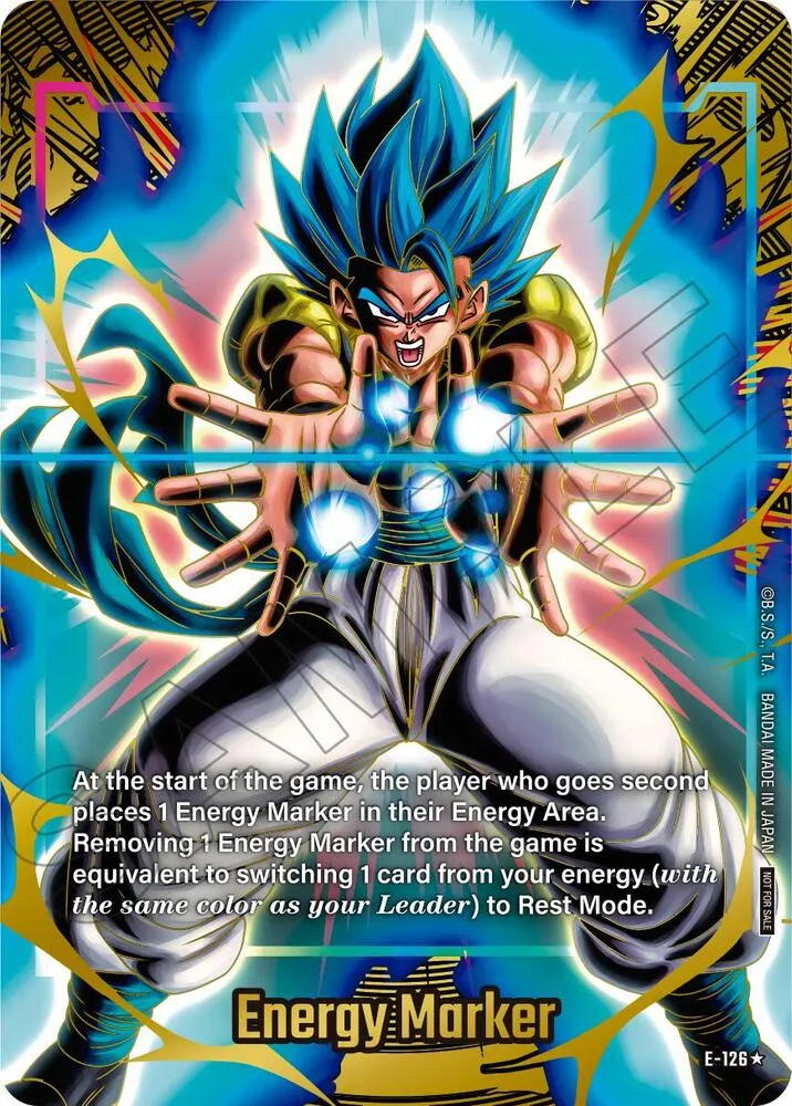 Energy Marker (E-126) (Gold) — Fusion World Energy Markers — Dragon Ball Super: Fusion World