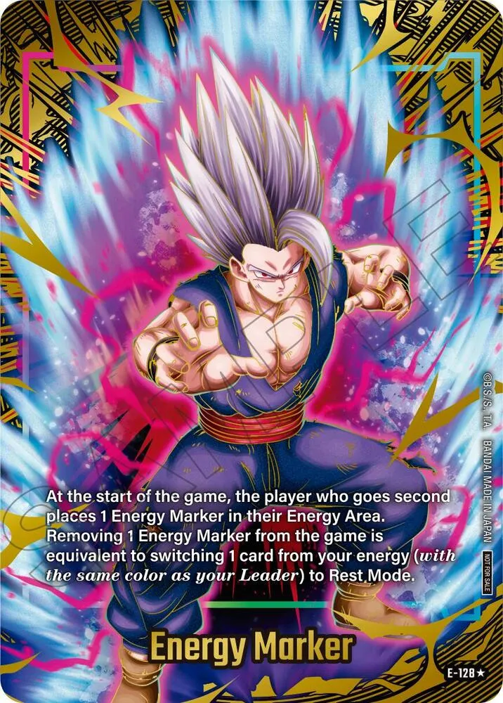 Energy Marker (E-128) (Gold) — Fusion World Energy Markers — Dragon Ball Super: Fusion World