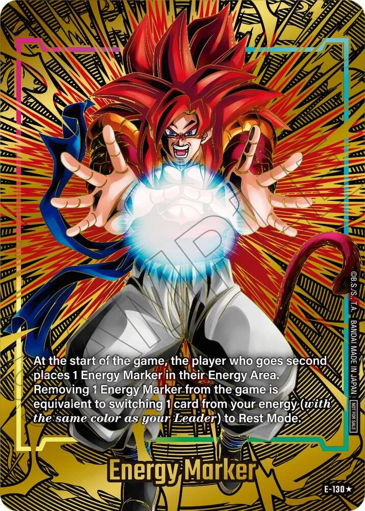 Energy Marker (E-130) (Gold) — Fusion World Energy Markers — Dragon Ball Super: Fusion World
