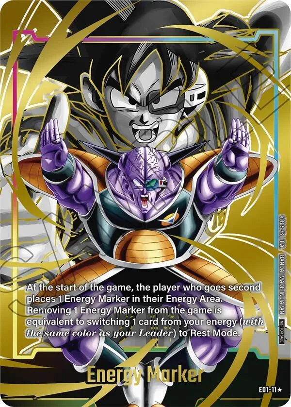 Energy Marker (E01-11) (Gold) — Fusion World Energy Markers — Dragon Ball Super: Fusion World