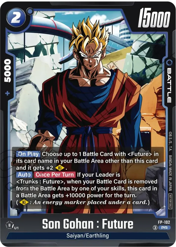 Son Gohan : Future - FP-102 — Fusion World Promotion Cards and Packs — Dragon Ball Super: Fusion World