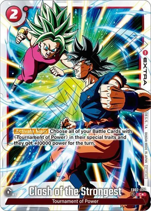 Clash of the Strongest - FB02-034 (Tournament Pack -Winner- 02) — Tournament and Championship Promos — Dragon Ball Super: Fusion World