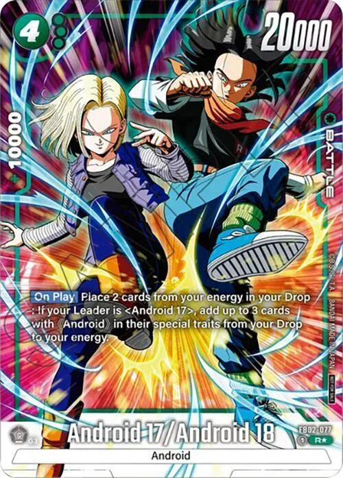Android 17/Android 18 - FB02-077 (Tournament Pack -Winner- 02) — Tournament and Championship Promos — Dragon Ball Super: Fusion World