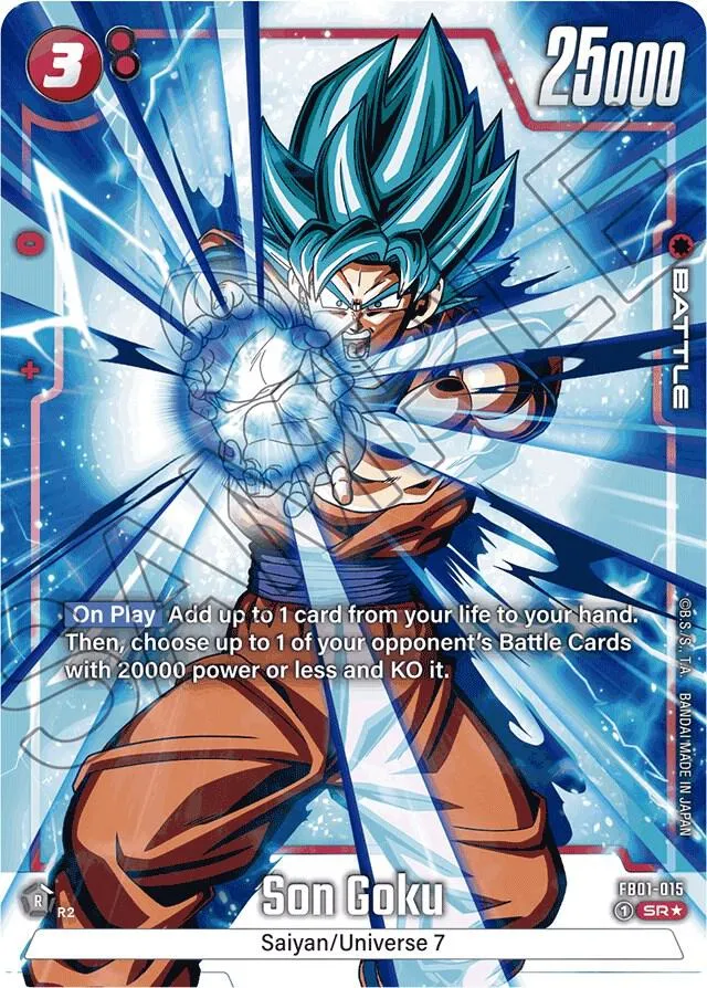 Son Goku - FB01-015 (Alternate Art) — Awakened Pulse — Dragon Ball Super: Fusion World