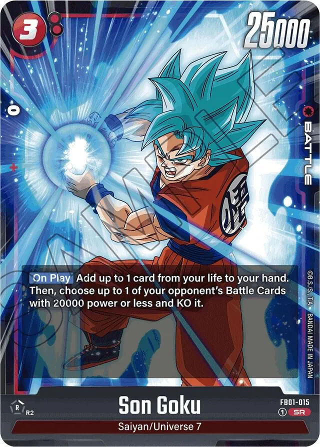 Son Goku - FB01-015 — Awakened Pulse — Dragon Ball Super: Fusion World