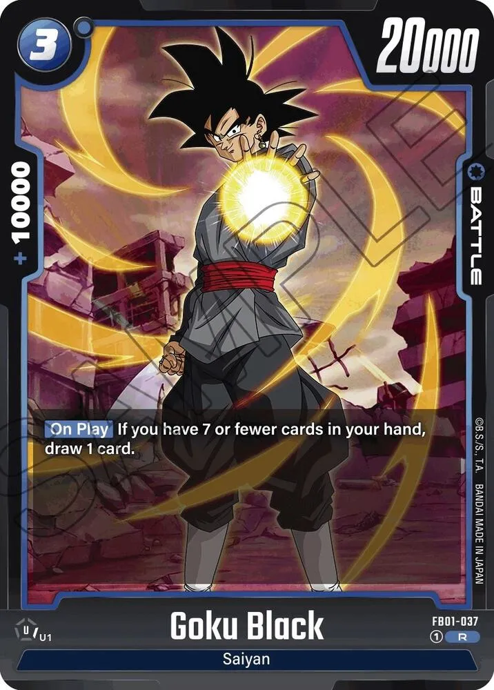Goku Black - FB01-037 — Awakened Pulse — Dragon Ball Super: Fusion World