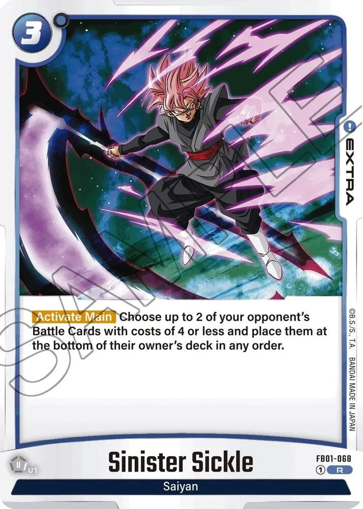 Sinister Sickle — Awakened Pulse — Dragon Ball Super: Fusion World