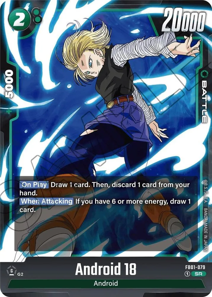 Android 18 - FB01-079 — Awakened Pulse — Dragon Ball Super: Fusion World