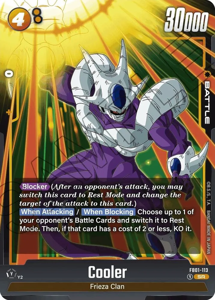 Cooler - FB01-113 — Awakened Pulse — Dragon Ball Super: Fusion World